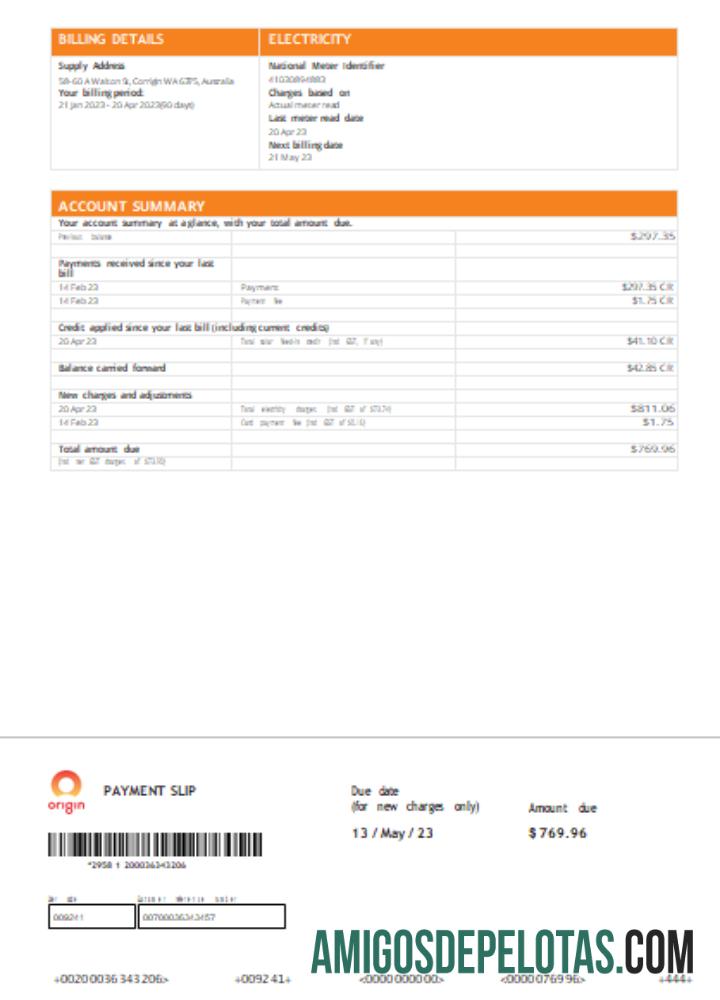 Projeto de lei comercial de serviços públicos de origem, página 2, SCR modelo